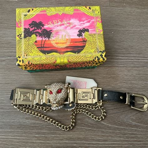 versace for h&m panther choker|versace sheaths for sale.